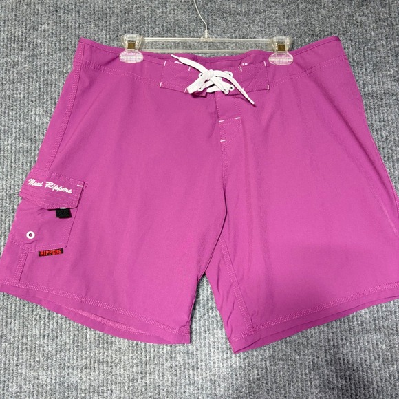 Maui Rippers Other - Maui Rippers Mens Purple Board Shorts Size 16 Stretch Surf Swim Trunks Cargo